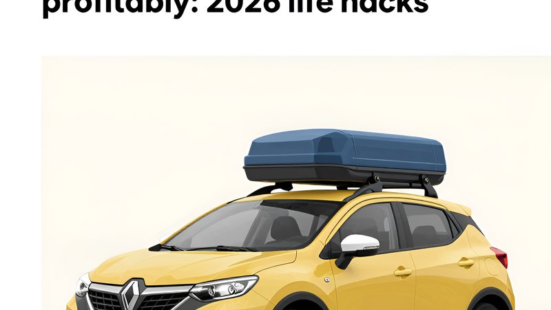 Современная иллюстрация к статье о выгодной покупке нового автомобиля Renault в Москве 2026 года